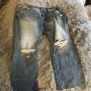 Mens American eagle ripped jeans 40x32
